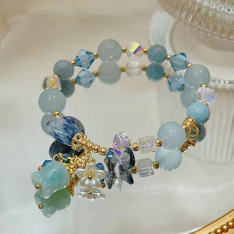 Lovely Lily Flower Bracelet