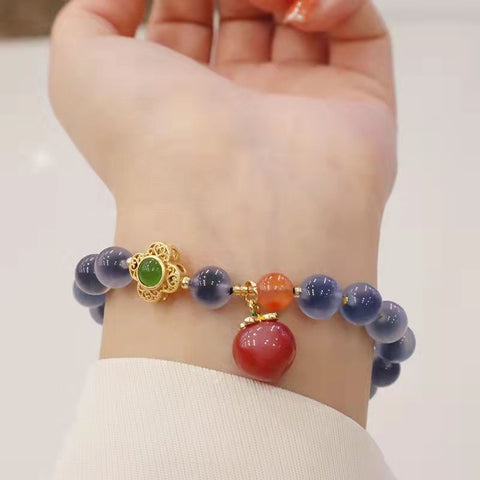 New Style Fashion Gorgeous Candy Agate Peach Bracelet