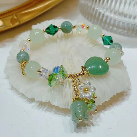 Lovely Lily Flower Bracelet